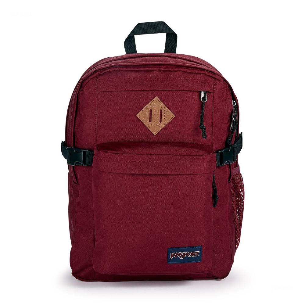 Sac à Dos Scolaire JanSport Main Campus Rouge | RDF-30772251